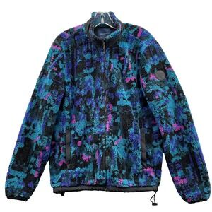 VTG American Eagle Fleece Jacket Men Medium Retro Y2k Sportswear Athleisure Gorp